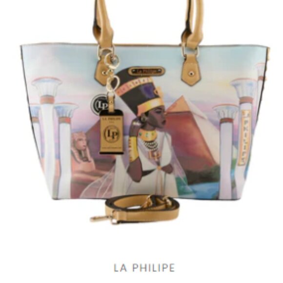 La Philipe Egyptian Paradise Tote - Picture 9 of 9